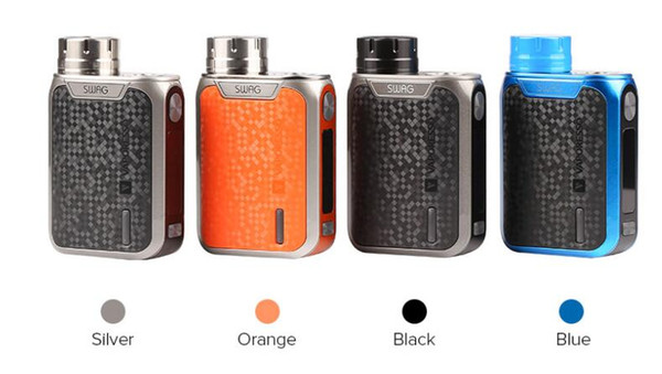 Vaporesso Swag TC Box MOD 80W Screen Fit NRG SE NRG SE Mini Tank Atomizer E-cig Box Mod