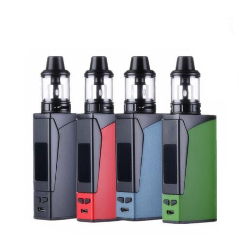 Hot 100W vape kit LED Screen with 3000mah bulit-in battery vape Huge Vapor Electronic Cigarette high quality vaporizer