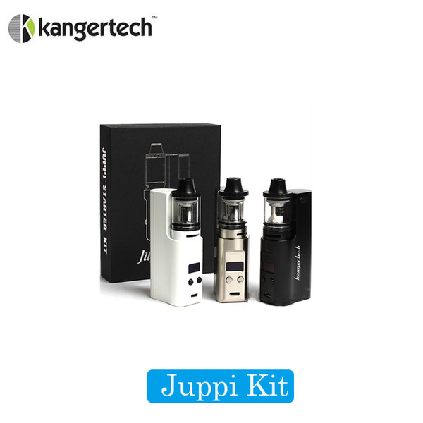 Hot Kanger Juppi Kit 75W Box Mod with Kanger Juppi Tank 3ml Atomizer Electronic Cigarette KangerTech Juppi Starter Kit