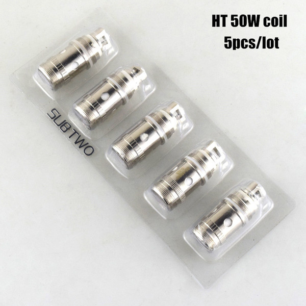 15PCS/lot HT 50 coil match for HT50 box mod kit vaporizer pen 0.3ohm/0.5ohm e cigarette kit