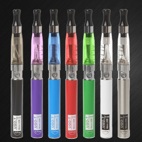 Ugo T 2 Battery USB charge blister Kit Electronic Cigarette liquid Replaced Ego Ce4 atomiaer E cigs Hookah Ce4 Vaper pen