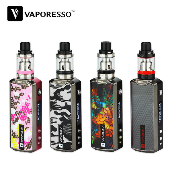 Wholesale Vaporesso Tarot Mini Kit with 2ml VECO EUC Tank 80W with EUC Coil 0.4ohm/0.5ohm Tarot Mini 80w E Cigs Vape Kit E-cig