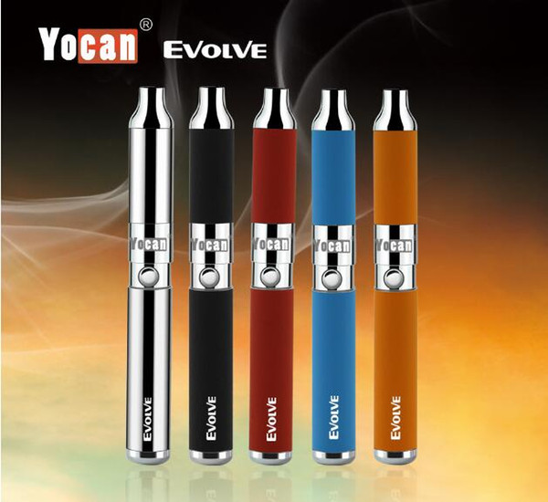 New Arrival yocan evolve Electronic cigarettes Kit with 5 color electronic cigarette pen Health Cigarettes Mods