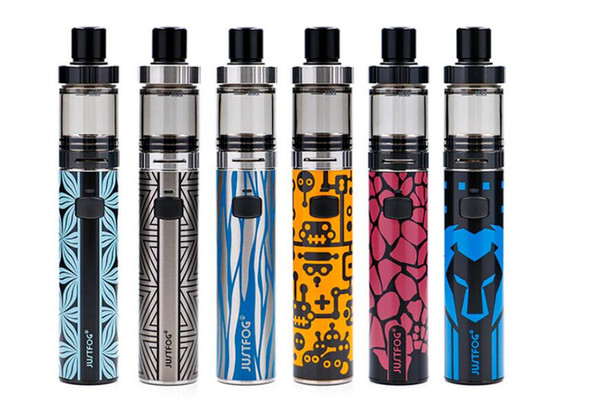 JUSTFOG FOG1 Kit 1500mAh Electronic cigarettes Kit cigarettes vape pen electronic cigarette 2ML for both starters and veterans