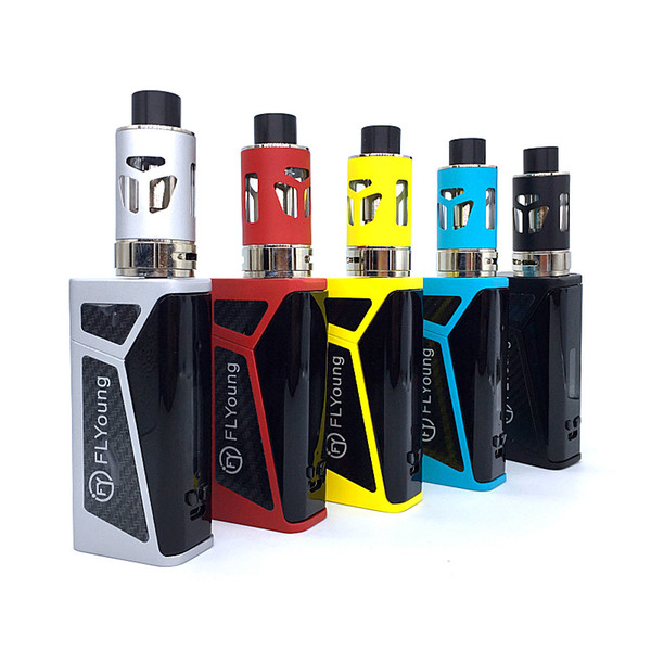 High Quality Electronic Cigarettes 128W Vape Box Mod Kit Vaper Hookah Vaporizer Vaping Mech E Smoker Shisha Pen Smoking LCD Show