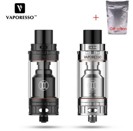 Vaporesso Gemini RTA Tank 3ml Gemini RTA Tank Mega 4ml Drip Tip Electronic Cigarette Tank Atomizer Top Fill Vaporizer