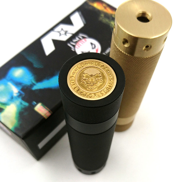 Hot Electronic cigarette Mechanical HK Complyfe Mod Rod Vaporizer 18650 tube 510 Threaded Vape use for RDA RTA Atomizer