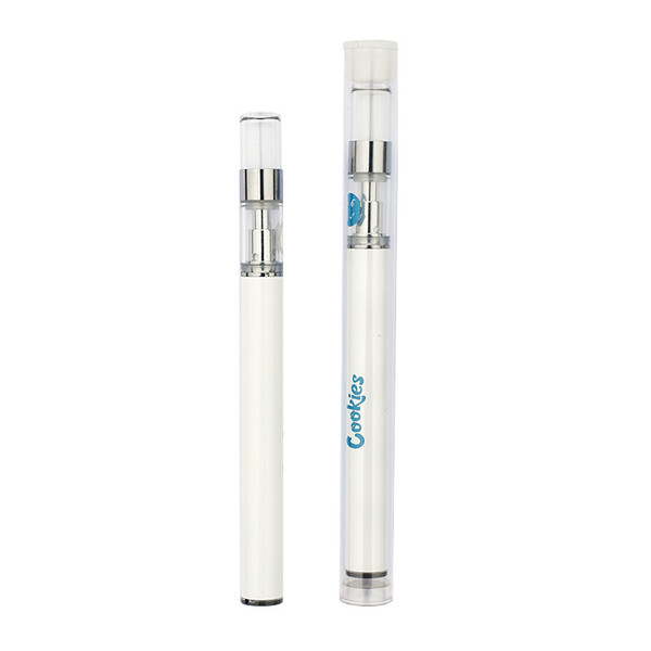 COOKIES DISPOSABLE VAPE PEN Starter Kits With 350mAh Battery 0.5ml Glass Tank Ceramic Coil Thick Oil Cartridges Smart Carts AC1003 DHL