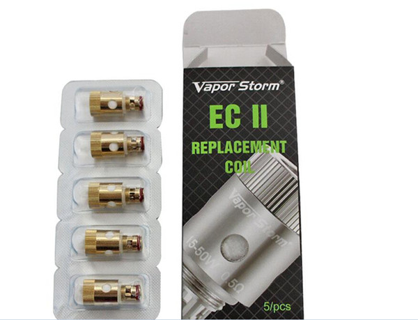 Vapor Storm EC2 Coils E Cigarette For EC II Tank Storm1 Vesta Bodhi Atomizer 0.2ohm 0.3ohm 0.5ohm BVC Heating Wire