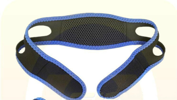 2018 Hot Cheap Anti Snoring Chin Strap Neoprene Stop Snoring Chin Support Belt Anti Apnea Jaw Solution Sleep Device Wholesale Free Shipping