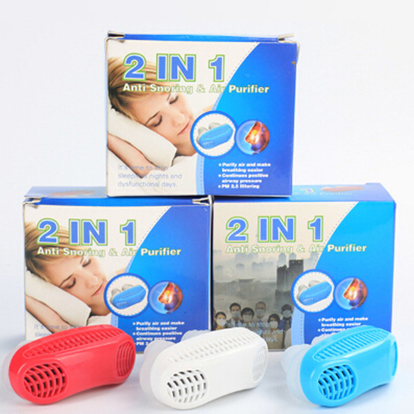 Newest Relieve Snoring Snore Stopping Nose Breathing Apparatus Apnea Guard Sleeping Aid Mini Snoring Device Anti Snore Silicone