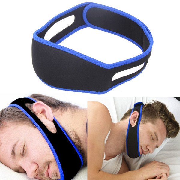 Anti Snore Chin Strap Stop Snoring Snore Belt Sleep Apnea Chin Support Straps for Woman Man Health care Sleeping Aid Tools OOA2134