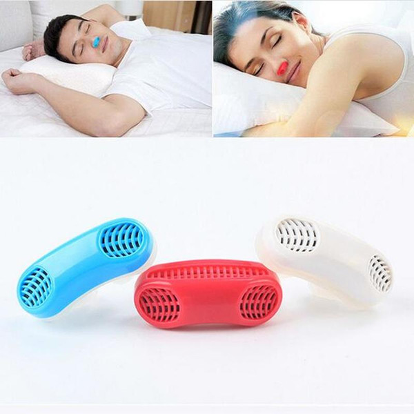 Mini Silicone Anti Snore Nasal Dilators Apnea Aid Device Stop Snoring Nose Clip cool Nose Breathing Apparatus Relieve Snoring Devices