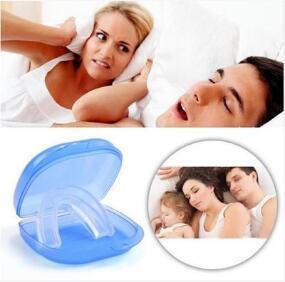 Tooth Socket Stop Snoring Solution Snore-ceasing Equipment Plastic Blue Health Care Free-shipping