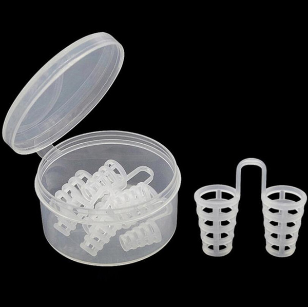 Mini Transparent Stop Snoring Magnetic Anti Snore Apnea Nose Clip Healthy Sleeping Aid Equipment Free Shipping LX2876