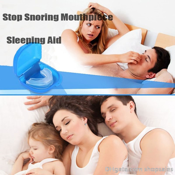 Stop Snoring Solution Anti sonre Mouthpiece Soft Silicone ABS Good Night Sleeping Apnea Guard Bruxism Tray Snoring Cessation