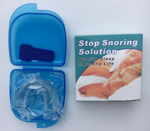 Anti Snore Kit Mouthpiece Stop Snoring Solution Device Better Sleep Harmony Life Anti Snore Mouth Tray Set 2018 New