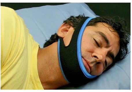 Neoprene Adjustable Stop Snoring Chin Strap Snore Belt Anti Apnea Jaw Solution Sleep TMJ Support 10pcs/lot Free Shipping