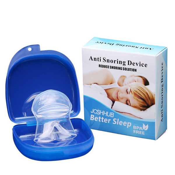 Stop Snoring Solution Snoring Cessation Anti Snoring Soft Silicone Mouthpiece Anti Snore Stopper Kit