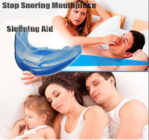 STOP SNORING Anti Snore Soft Silicone Mouthpiece Apnea Guard Bruxism Tray Night Sleeping Aid 20 p/l