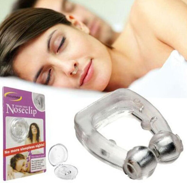 Snoring Cessation Silicone Magnetic Anti Snore Stop Snoring Nose Clip Sleep Tray Sleeping Aid Apnea Guard Night Device