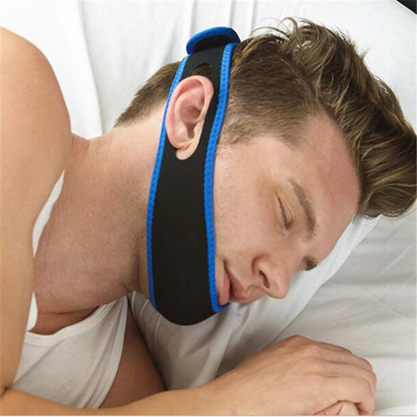 DHL free Stop Snoring Anti-Snore Strap Apparatus with Anti-snore Chin Strap 600 X 32MM Stop Snoring Belt Anti Snoring Chin Jaw Supporter