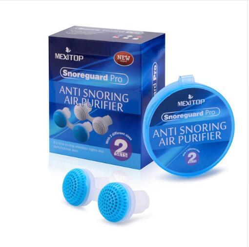 2 Pairs Anti Snoring Sleep Apnea Air Purifier Nose Breathing Aid Apparatus Mini Nose Buds Snore Stopper Mini Air Purifier Device