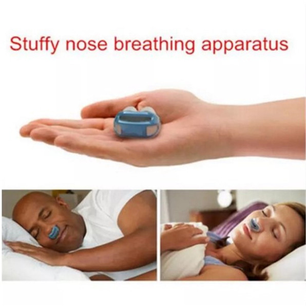 2018 Newest 2 in 1 Anti Stop Snoring Snore Free Magnetic Silicone Snore Stopper Sleep Device free DHL shipping