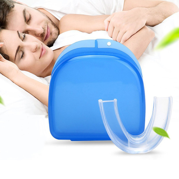 Safe Stop Anti Snoring Bruxism Tray Mouthpiece Apnea Mouth Guard Sleeping Aid Denture Snoring set mouth guard