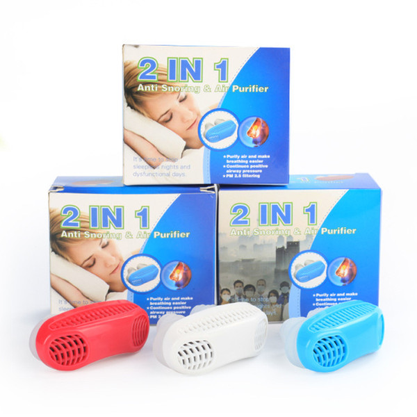 Health Care 2 in 1 Anti Stop Snoring Snore Free Magnetic Silicone Snore Stopper Sleep Device Snoring Cessation