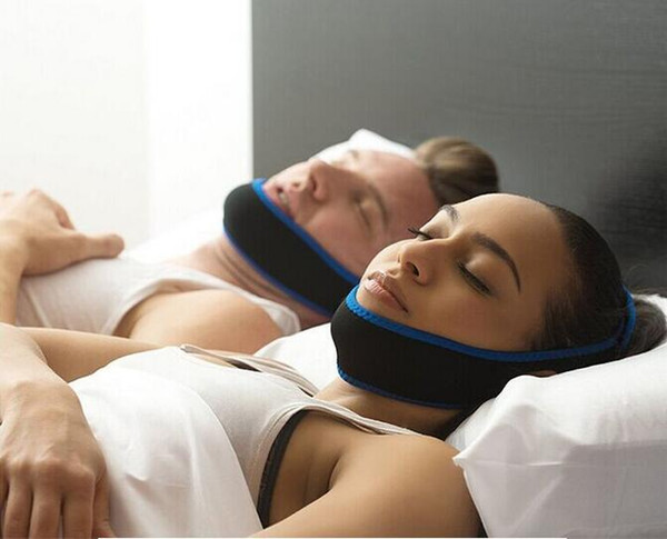 Hot Sale Neoprene Anti Snore Chin Strap Stop Snoring Belt Anti Apnea Jaw Solution Sleep Device