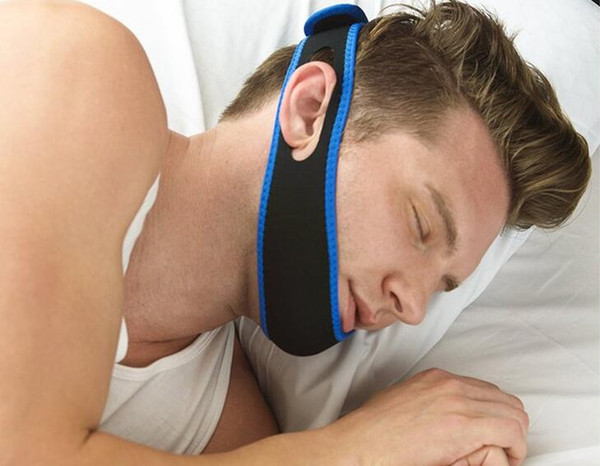 New Stop Snorin Anti-Snore Strap Apparatus with Anti-snore Chin Strap 600 X 32MM Stop Snoring Belt Anti Snoring Chin Jaw Supporter free ship