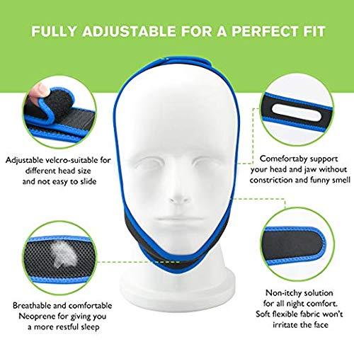 Amazon with the 1pcs/lot Anti Snoring Chin Dislocated Snoring Resistance Band Chin Fixing Straps Band Safe and comfortable Stop Snoring Belt