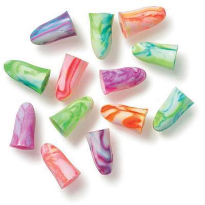 10PCS Colorful Soft Foam Ear Plugs Travel Sleep Noise Prevention Earplugs Noise Reduction For Travel Sleeping Health
