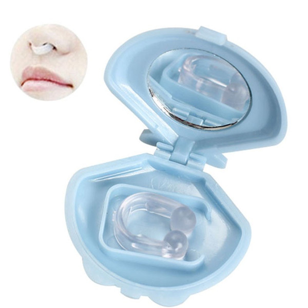 High quality Non-toxic Mini Anti Snore Equipment Snoring Resistant Nose Clip Comfortable Useful Plastic Snore Stopper