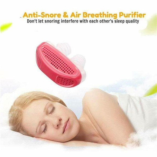 Hot Relieve Snoring Snore Stopping Nose Breathing Apparatus Apnea Guard Sleeping Aid Mini Snoring Device Anti Snore Silicone