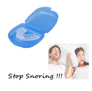 Anti Snore Soft Silicone Mouthpiece Apnea Bruxism Tray Night Sleeping Aid Home Health Care Snoring Cessation CCA9725 120pcs