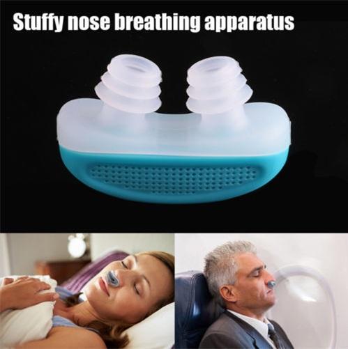 2016 New Design Snoring Cessation Nose Breathing Apparatus Air purifier ABS Stop Snoring Nose Clips TV Product With Retail Packing F435-1