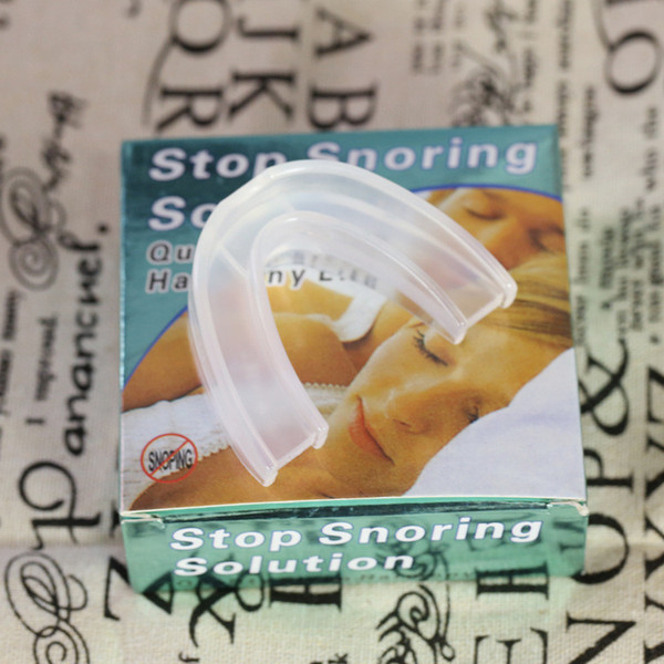 DHL Free anti snoring Snore Stopper Set anti molar mouthguard Anti Snoring vessel containing box