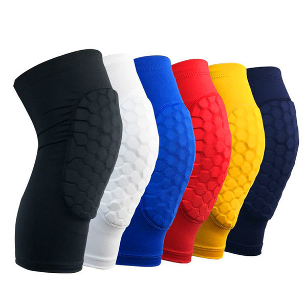 New Arrival Knee Pads For Basketball Sport Kneepad Volleyball Knee Protector Brace Support Football Compression Leg Sleeves