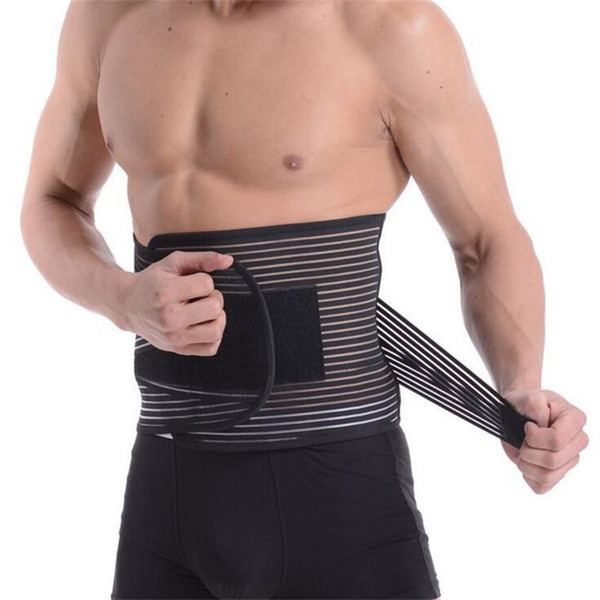 Orthopedic Corset Back Support Belt Men Back Brace Belt Fajas Lumbares Ortopedicas Spine Support Large Size XXL B13