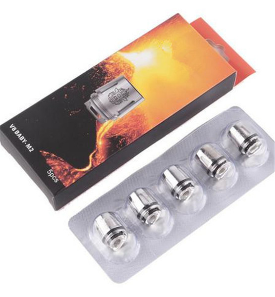 TFV8 BABY Beast Tank Coils Head AB QR Codes V8 Baby-T8 0.15ohm T6 X4 M2 Q2 0.4ohm 0.6ohm Coil Cores