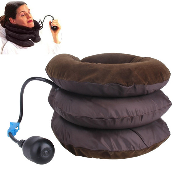 High Quality Air Cervical Neck Traction Soft Brace Device Head Back Shoulder Neck Pain Health Care