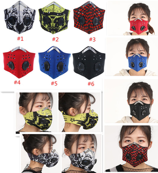 Half Face Mask Bike Bicycle Sports Cycling Masks Anti-Dust Outdoor Sports Mask Filter Air Pollutant for Bicycle Riding cool looking mask