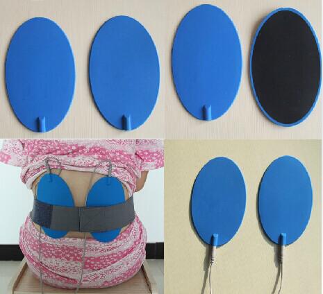 16x9.5cm Electrode Pads Electric Electro Shock Therapy Full Body Relax Massager Pad Accessories for TENS/EMS Machine Health Care Reusable