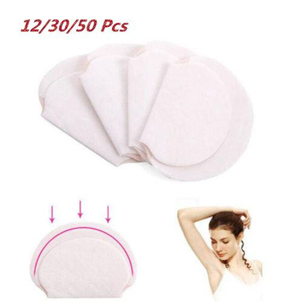 50 Pcs Underarm Armpit Sweat Pads Absorb Sweat Deodorant For Men Women Guard Sheet Shield Guard Liner Dress YW22050