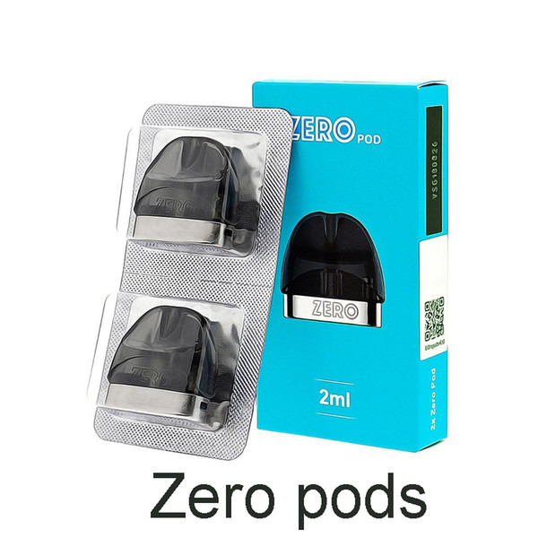 2019 Vaporesso Zero Pod 2ml 2pcs Pods for Vaporesso Zero Starter Kit E-Cigarette Cartridges vs Eonsmoke pods novo nord