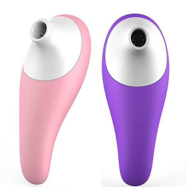 Sucking Vibration Clitoris Stimulator Nipple Vibrator for Women 7 Speed Silicone Clit Sucker Licking Tongue G-spot Massager Sex Toys Colors