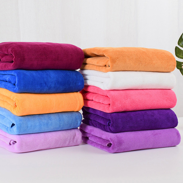 70*140cm Microfiber bath towel beach towel for beauty salon bed hotel massage big towel for spa