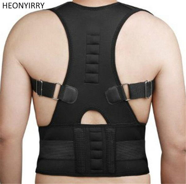 Top Adjustable Magnet Posture Corrector Back Corset Belt Straightener Brace Shoulder Corrector De Postura Braces Supports